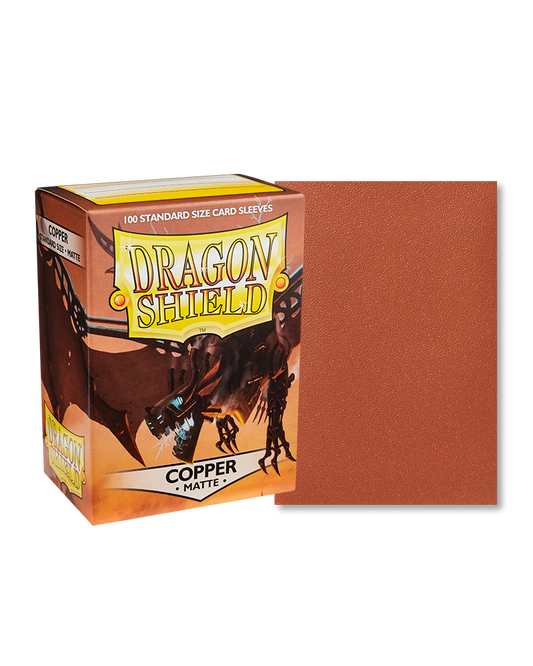 Dragon Shield Copper Matte Sleeves - Standard Size