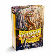 Dragon Shield Copper Matte Sleeves - Japanese Size