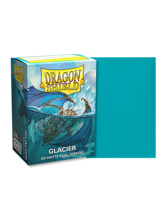 Dragon Shield Glacier Dual Matte Sleeves - Standard Size