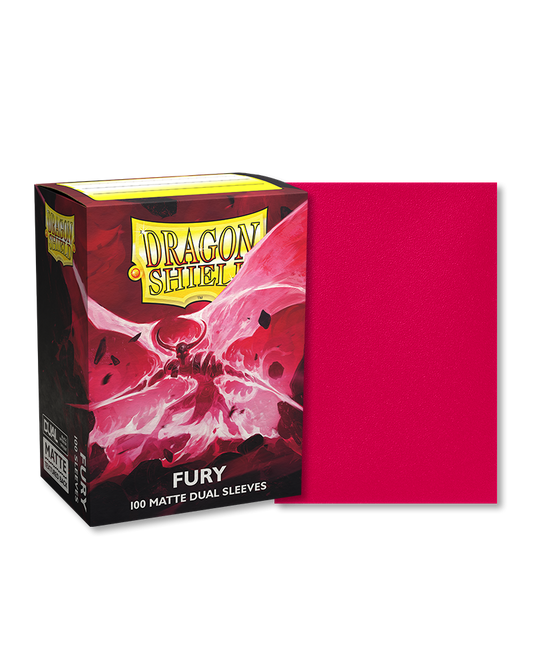 Dragon Shield Fury Dual Matte Sleeves - Standard Size