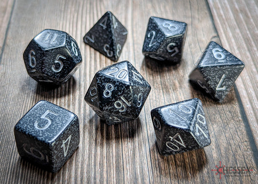 Chessex Speckled Ninja Polyhedral 7-Die Set