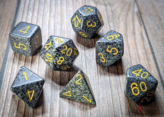 Chessex Speckled Urban Camo Polyhedral 7-Die Set